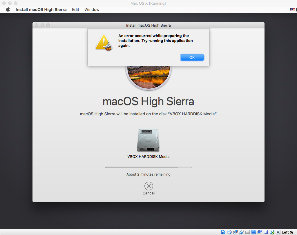 virtualbox for mac sierra